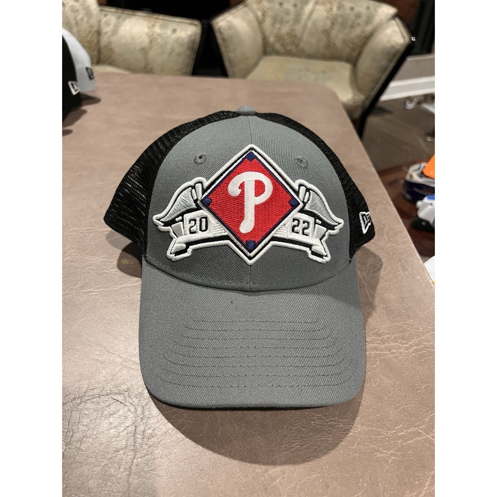 New‎ Era 9 Philadelphia Phillies 2022 Post Season Snap Back Trucker Style Hat